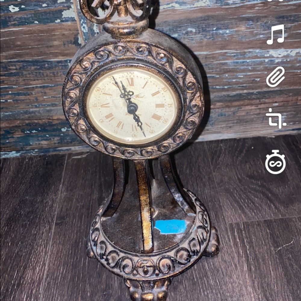 Victorian style clock